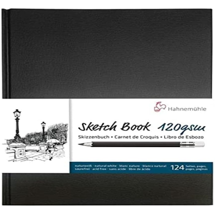 10 628 352 Sketch Book A5 Çizim Defteri, Eskiz Defteri, 120 GSM