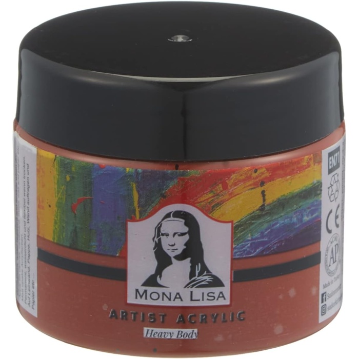 Monalisa 409 Akrilik, Yanık Amber, 125 ml