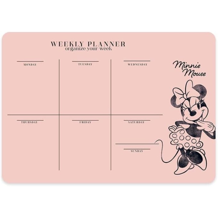 Mouse 17x24 Haftalık Planner