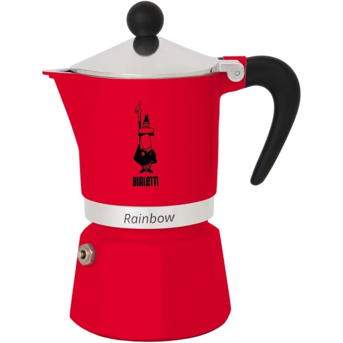 Rainbow Mokapot Kırmızı 1 Cup