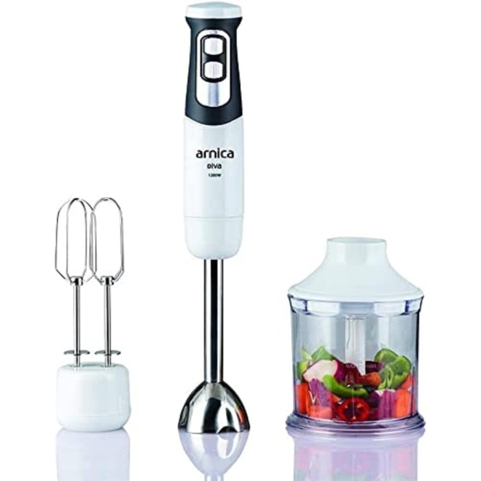 Diva El Blender Seti, 1.1 L Hazne, 1200 W, Beyaz