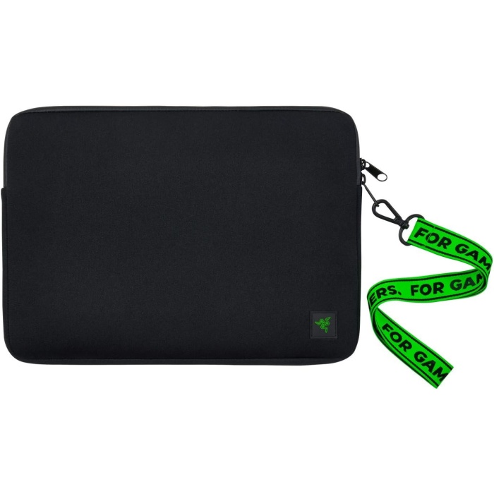 Razer Neopren Kılıf V2 - 13,3 inçe (33,8 cm) kadar dizüstü biisayarlar ve dizüstü biisayarlar için kılıf: Dışarıda sağlam, Blade Stealth 13 için ideal, su geçirmez, ultra ince, ince - siyah