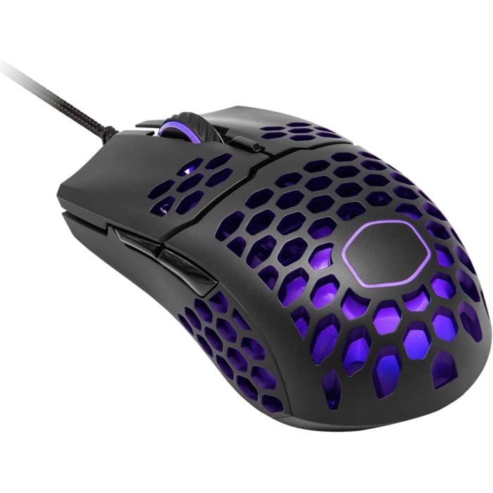 Cooler Master Master MasterMouse MM711 RGB Ultra Hafif 60gr Mat Siyah Optik Profesyonel Oyuncu Faresi (MM-711-KKOL1)