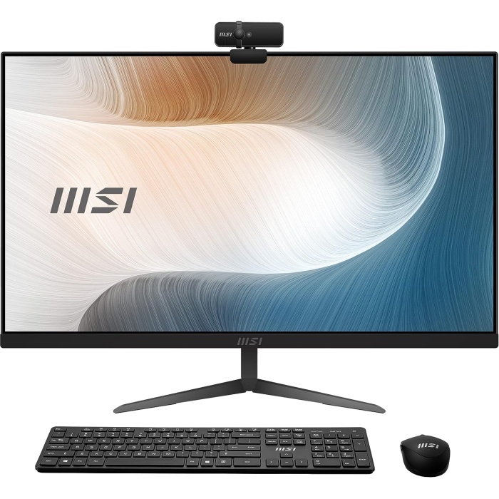 MSI MODERN AM271 11M-015XTR Hepsi Bir Arada Masaüstü Biisayar, 27, LED, FHD, Core I5-1135G7, 16GB RAM, 256GB SSD+1TB HDD, DOS, Siyah