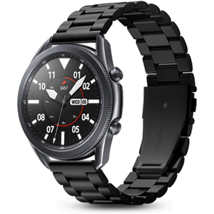 Galaxy Watch (46mm) / Galaxy Watch 3 (45mm) /  Watch GT 2 (46mm) /  Magic Watch 2 ile Uyumlu Kayış Kordon Band Modern Fit (22mm) Black - 600WB24983