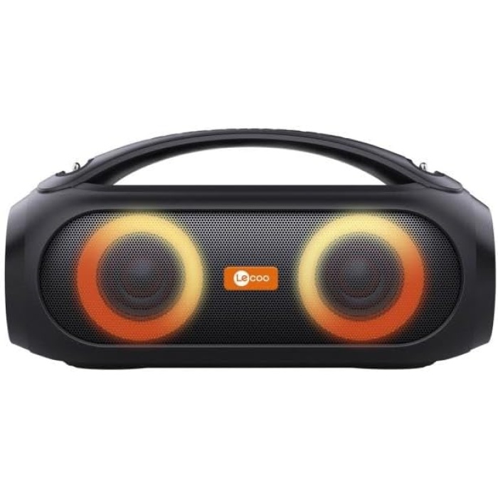 DS152 Boombox RGB Bluetooth EQ İşlevi Subwoofer Suya Karşı Dayanıklı 18W RMS Powerbank 360° Ses İşlevli 2 Pasif Radyatörlü 5.1 Stereo 3000mAh 36W Tepe Güç TWS IPX5 Taşınabilir Hoparlör