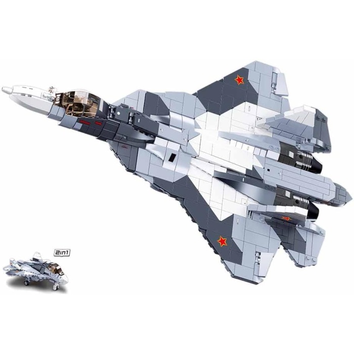 Model Bricks SU-57 Fighter