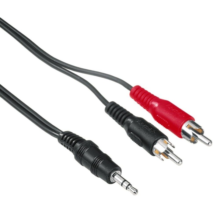 3.5mm - 2RCA, Stereo Siyah 3m