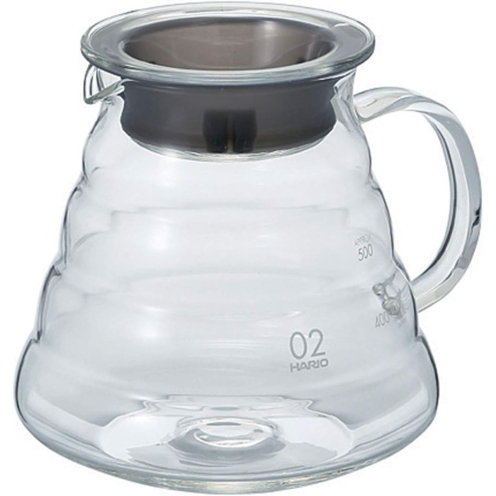 V60 02 Cam Kahve Servis Sürahisi (600 ML)