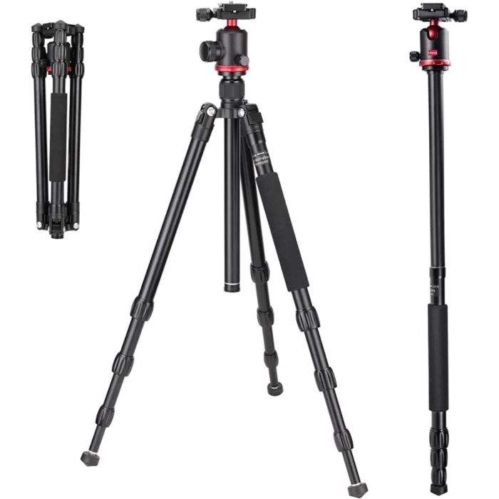 MT-51 Katlanabilir Çok Fonksiyonlu Alüminyum Tripod