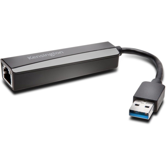 USB 3.0 Ethernet adaptörü siyah