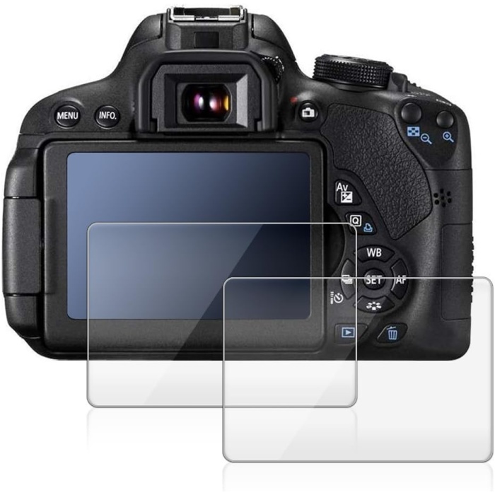 Eos M3, M5, M10 İçin 2 Adet LCD Ekran Koruyucu