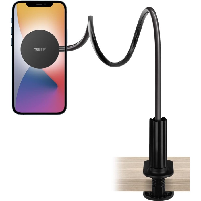 BL21 Gooseneck Phone Holder  Uyumlu Ayarlanabilir Esnek Manyetik Telefon Tutucu