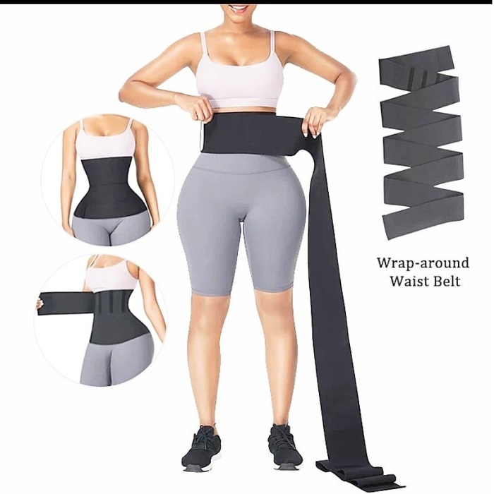 Waist Trainer İnceltici Zayıflatıcı Kum Saati 4m Sarma Bel Korse