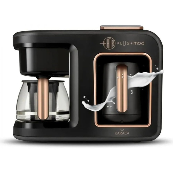 Hatır Plus Mod 5 in 1 Kahve Makinesi Black Copper