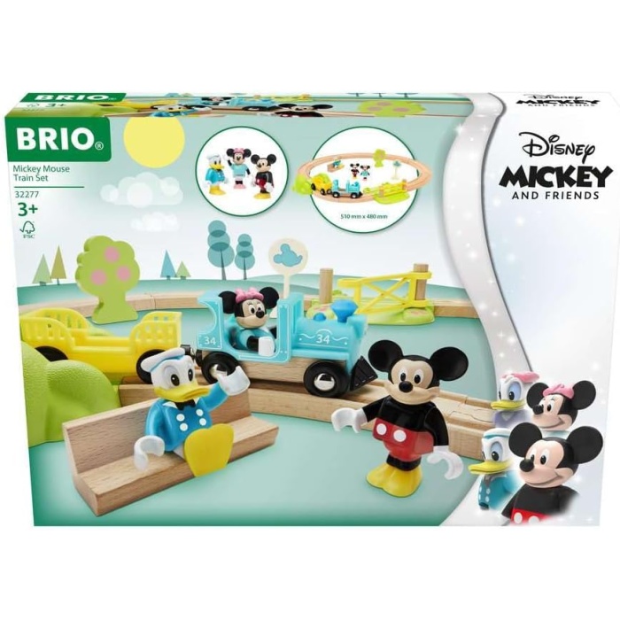 32277 WD Mickey Mouse Tren Seti, Çok Renkli