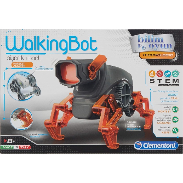 - 61 - Robotik Laboratuvarı - Walbot, 40 Parça, 27.6 x 6 x 18.8 cm