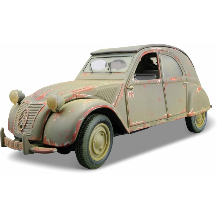 Model Araba, Citroen 2cv 1952 Old Friends Yeşil, 1:18 Ölçekli