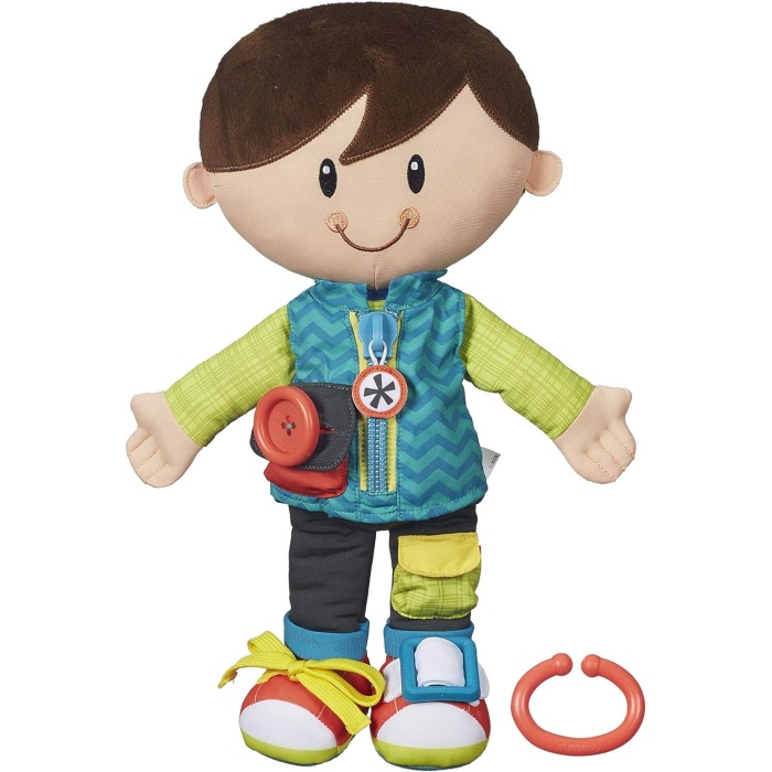 Playskool Klasik Giydirme Eğlenceli Arkadaşlar (Erkek), Etkinlik Peluş Bebek 2 Yaş ve Üstü Çocuklar İçin