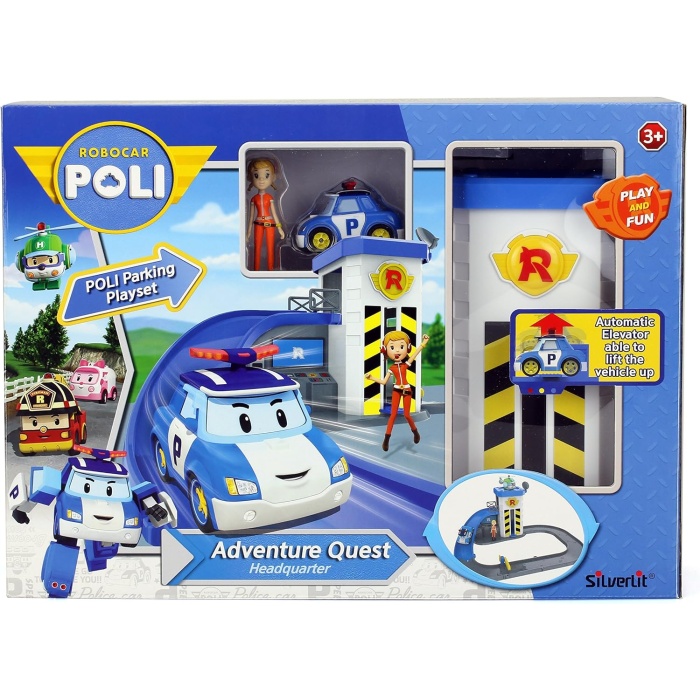 Robocar Poli Ma Merkez İstasyon Oyun Seti