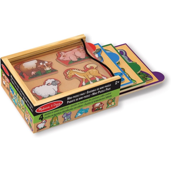 Msa &amp; Doug – 14790 – Mini-Puzzle-Pack • hayvanlar