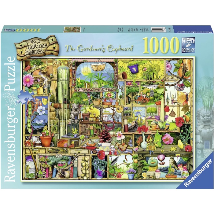 Colin Thompson the Gardener &apos;s Cupboard Puzzle (1000 parça)