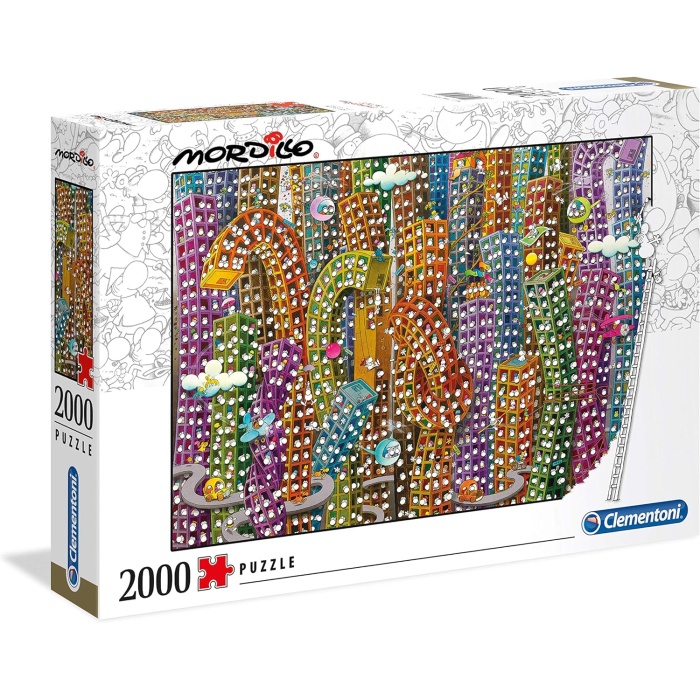 32565 Mordillo Puzzle Orman 2000 Parça Yapboz