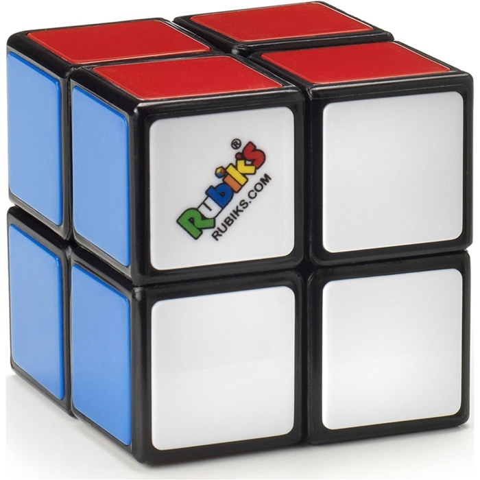 Rubiks Mini 2x2, 2x2 Klasik Renk Eşleştirme Bulmacası, Cep Boy Zeka Geliştirici Bulmaca Oyuncağı