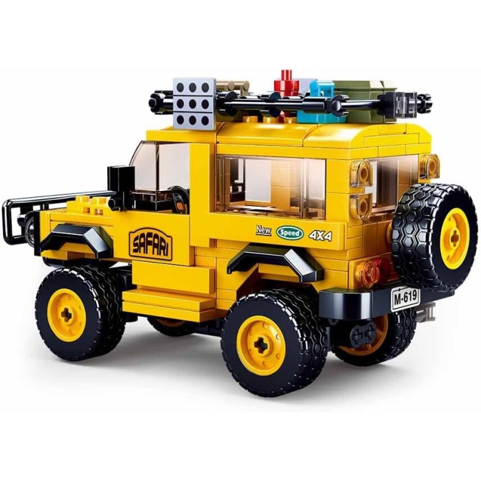 Model Bricks Off Road Sarı Yapım Seti, 288 Parça