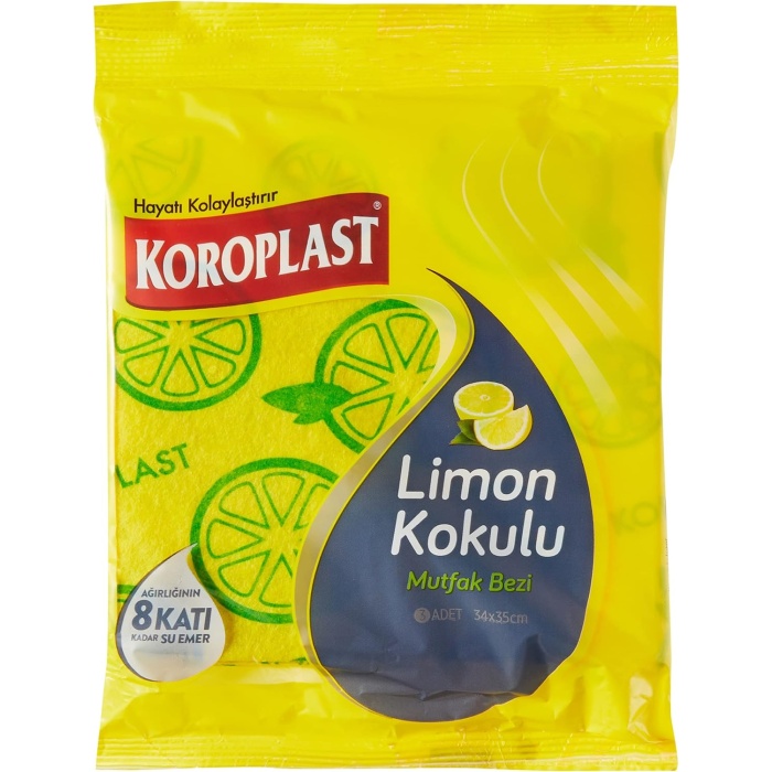 Limon Kokulu Muk Bezi 3 Adet