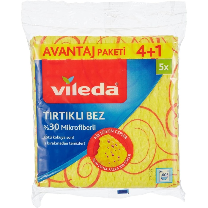 Temizlik Bezi, Novolon, Kir söken cepler, 4+1li Avantaj Paket