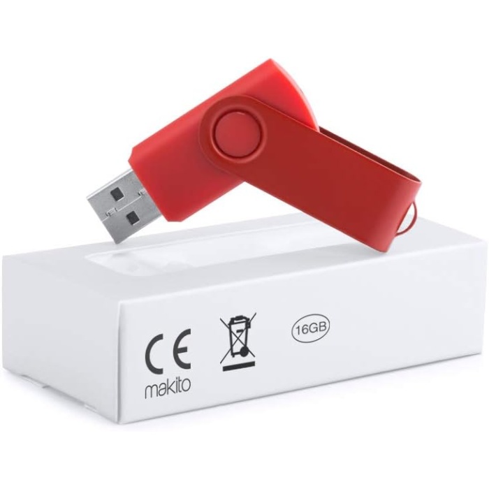 244 USB 2.0 Bellek, 16 GB, Swivel