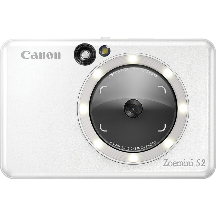 Zoemini S2 Slimline Anında Kamera ve Pocket Fotoğraf Yazıcısı,  White