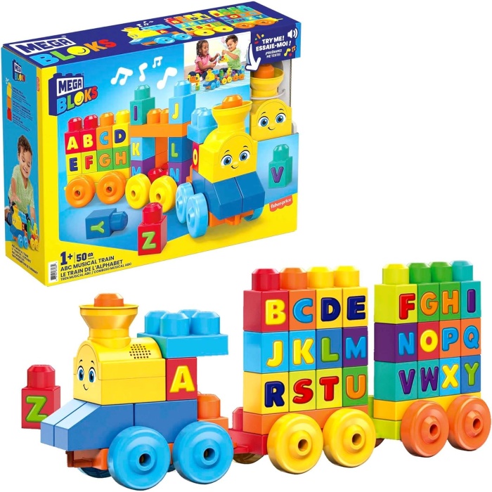 Mega Bloks Müzikli Alfabe Treni, 1 yaş ve üzeri, FWK22