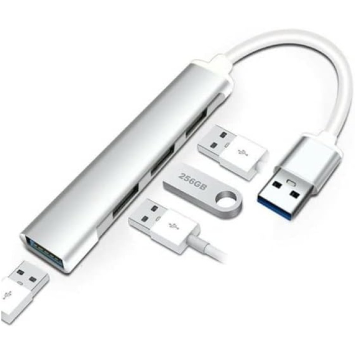 4 Port Usb 3.0 Hub Çoklayıcı Yüksek Hızlı Super Speed Çoklayıcı Çoğaltıcı Çevirici Adaptör