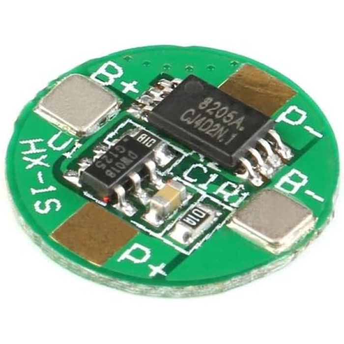 1S 3.7V 2.5A 14500 BMS