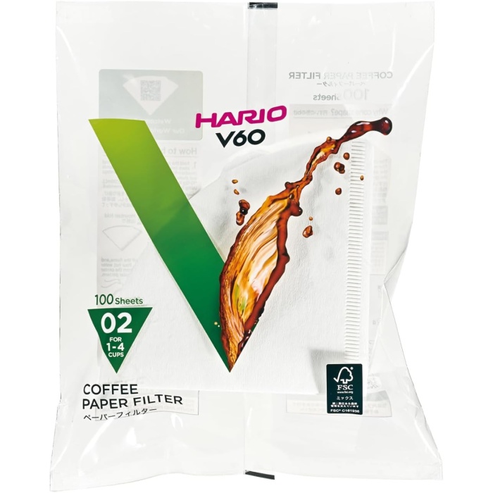 V60 02 Dripper Filtresi (100 Adet)