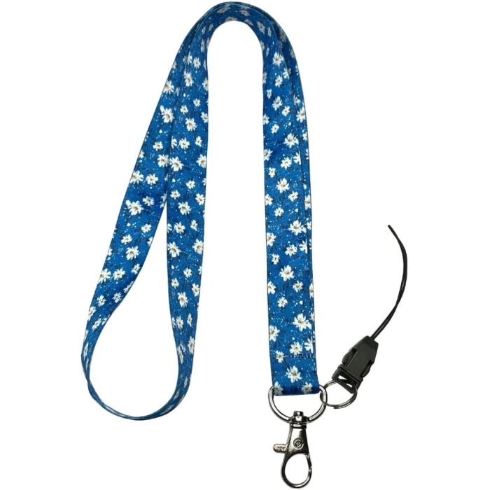 Çiçeği Boyun ipi Telefon Askısı Lanyard