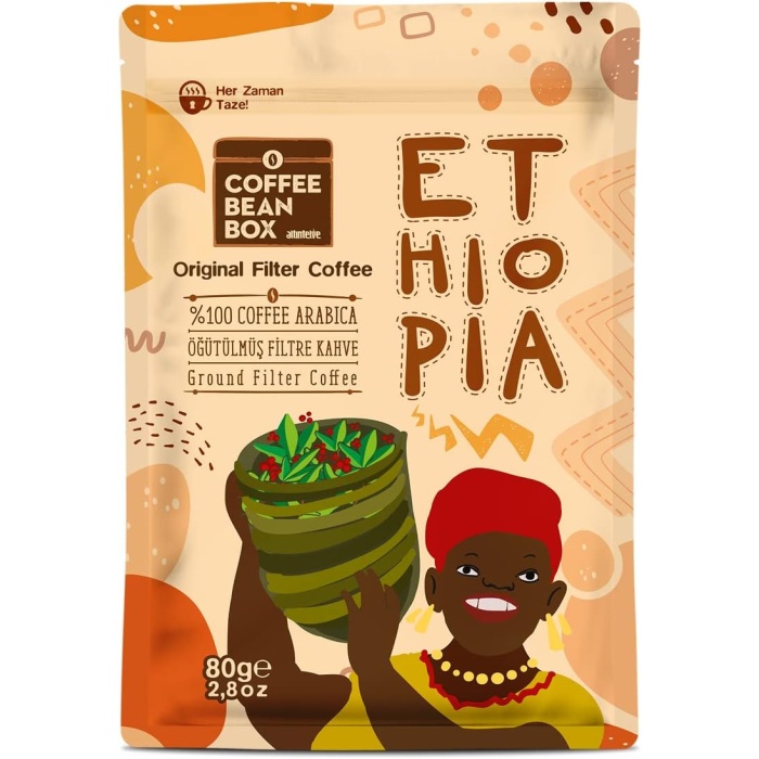 Box Alıntelve Ethiopia Filtre Kahve 80 g