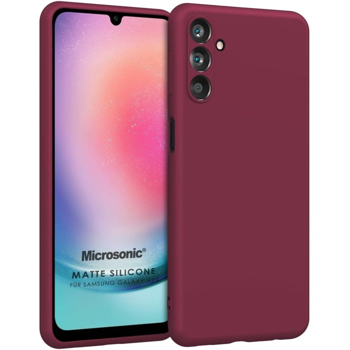 Galaxy M14 için Kılıf Mor [Galaxy M14 ile Uyumlu Kılıf - Mor]