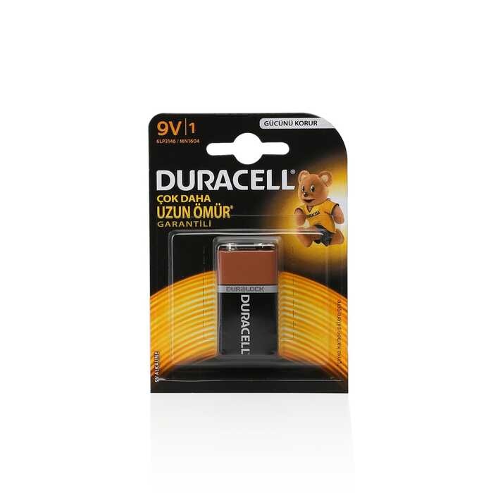 Duracel 9 Volt Pil 1&apos;li (606)