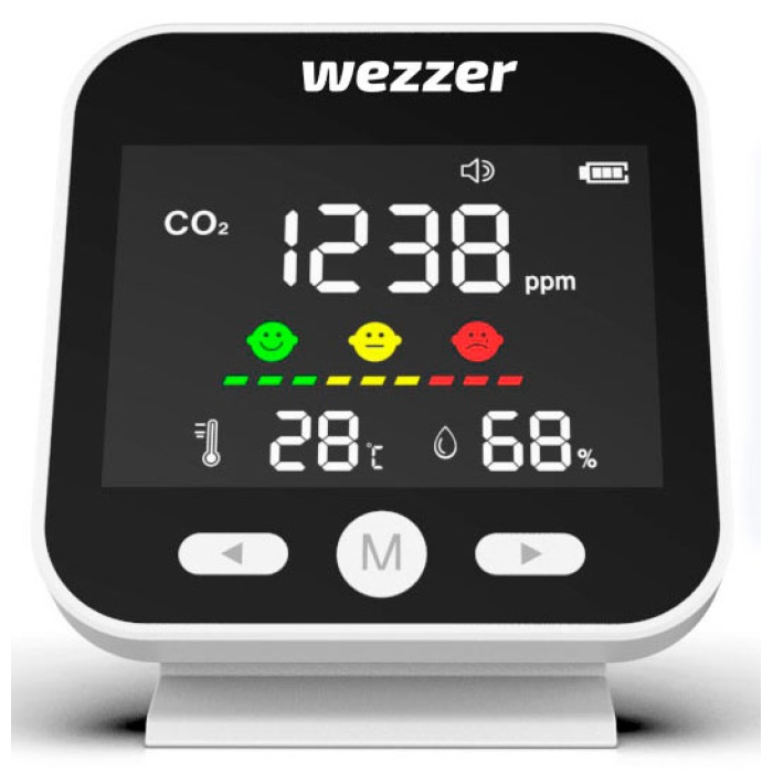 Wezzer Air MC40 Hava Kalitesi Monitörü (606)