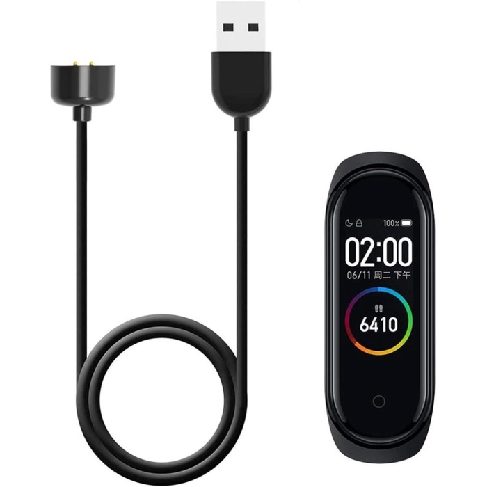 ZRH Mıknatıslı USB Şarj Kablosu Mi Band 5 Mi Band 6 ve Mi Band 7 Uyumlu Şarj Cihazı