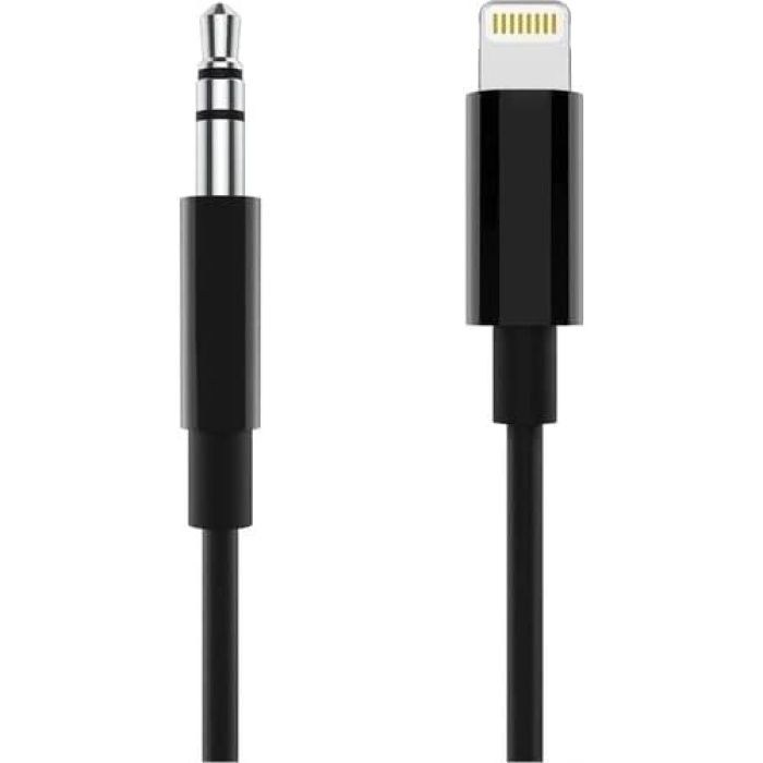 iphone için AUX kablosu 3,5 mm ses kablosu - Kulaklık,   iPod iPad, Echo Dot, ev/araç stereo sistemleri, akıllı telefonlar, MP3 çalar ve daha fazlası için 1m jak AUX kablosu