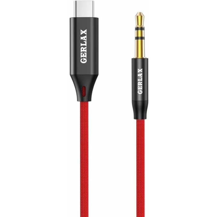 Type-c AUX Kablosu 3.5 mm Oto müzik Kablosu TYPE-C muhteşem Kalite Hasır Örgü