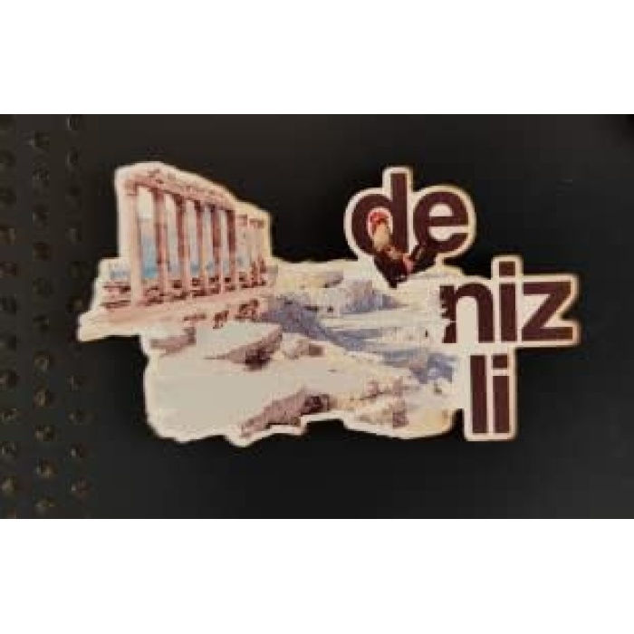 BUZDOLABI MAGNETİ DENİZLİ PAMUKKALE 10x6CM