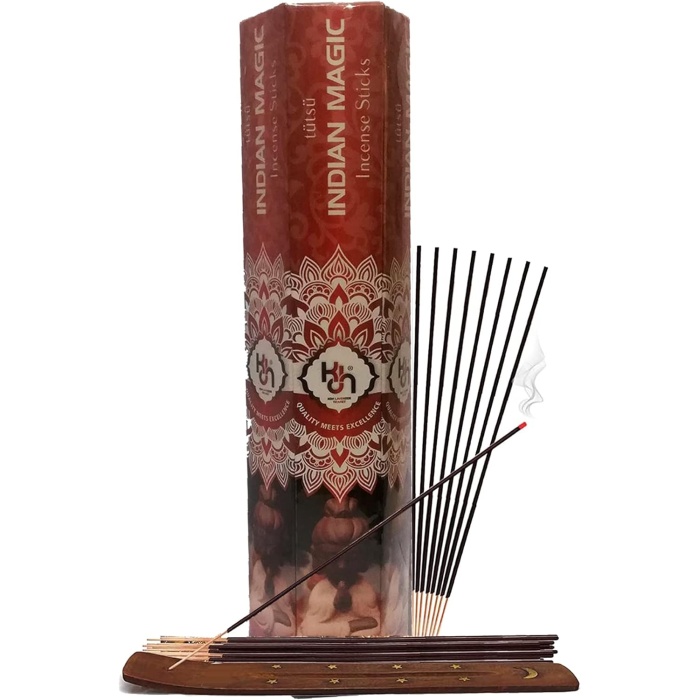 KDH Indian Magic Hindistan Sihiri Meditasyon Ritüel Arınma 20 Adet Oda Kokusu Incense Çubuk Tütsü