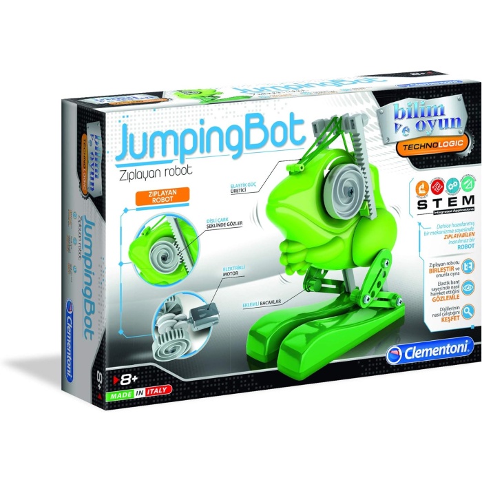 - 64956 - Robotik Laboratuvarı - Jumpingbot, Sıçrayan Kurbağa