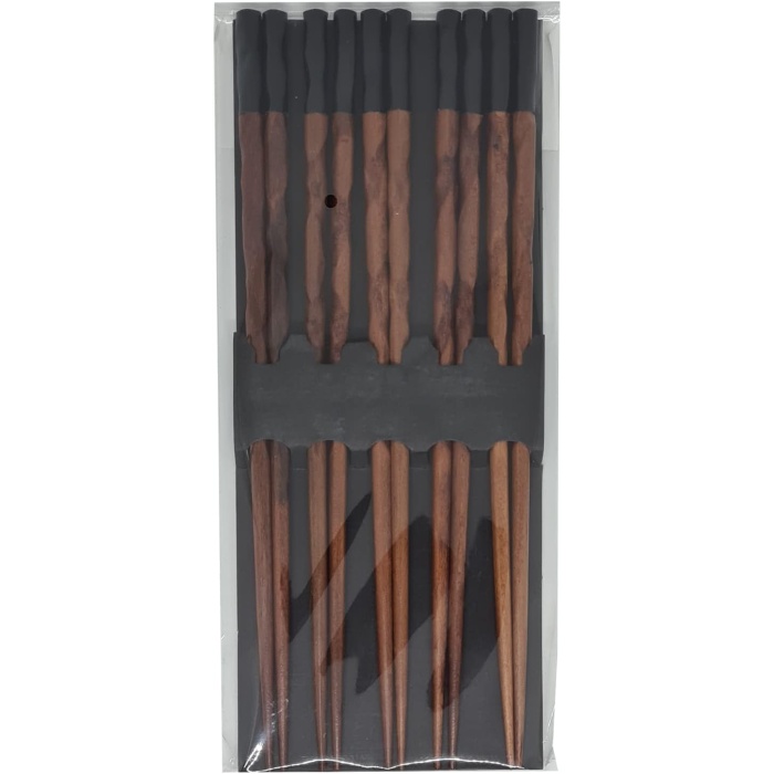 Koyu Ahşap Bambu Chopstick (1)