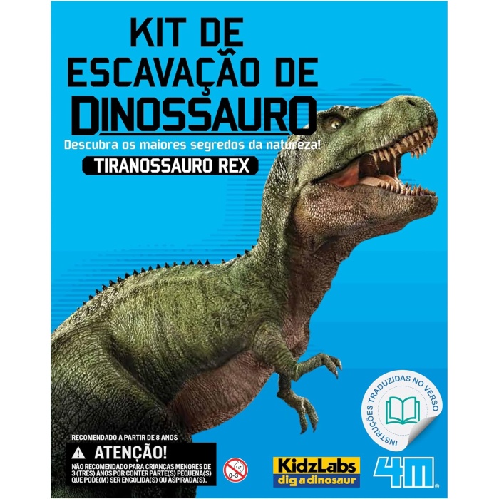 4M - Dig a T-Rex Skeleton/Trex Kazı Seti (3221)